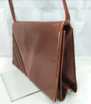 Borsa vintage anni 70 marrone