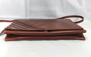 Borsa vintage anni 70 marrone