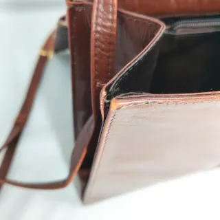 Borsa vintage anni 70 marrone