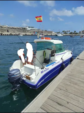 Barco ransea 505 timonier, 5'22 - 2'42.