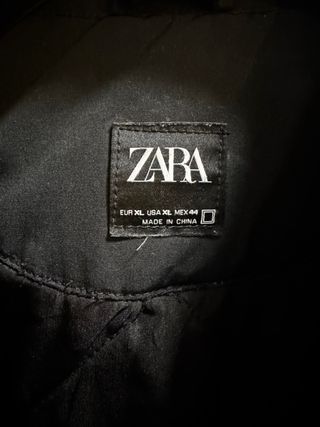 Cazadora Bomber Zara Negra