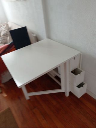 Mesa Extensible Ikea Norden Blanca