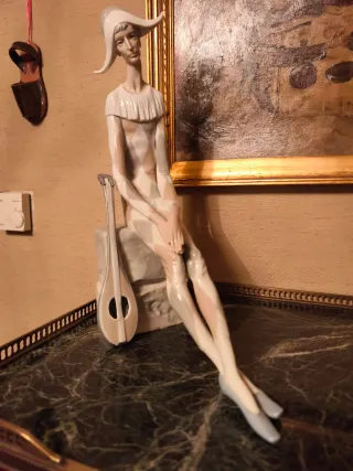 Figura Lladro Arlequín