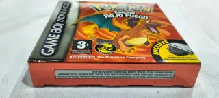 Pokémon Rojo Fuego GBA PAL España