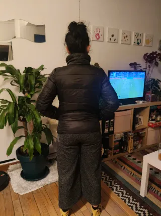 Plumífero impermeable Lois negro Talla M