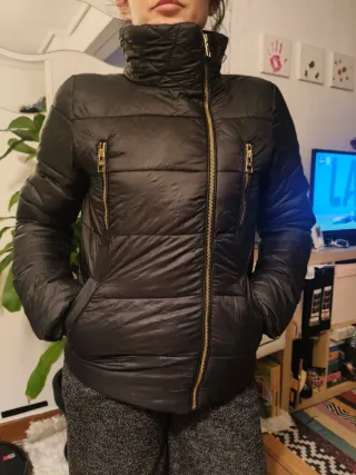 Plumífero impermeable Lois negro Talla M