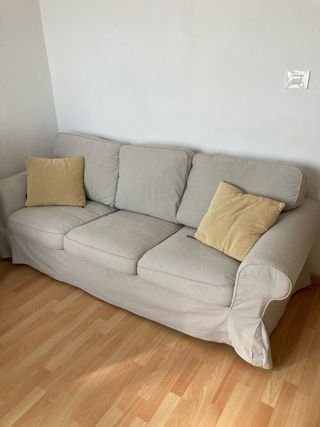 Sofá 3 plazas IKEA Ektorp beige