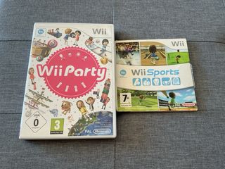 Wii Party y Sports Wii y WiiU