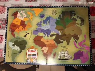 Gioco da tavolo Risiko. Edizione Italiana 1977.