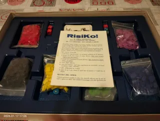 Gioco da tavolo Risiko. Edizione Italiana 1977.