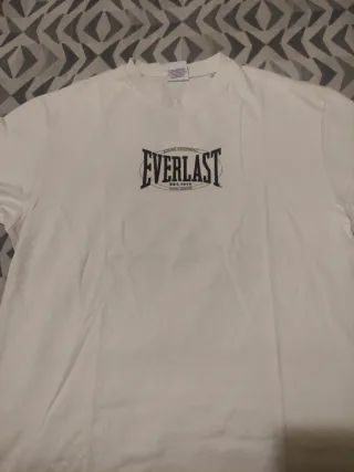 Camiseta Everlast Blanca Bershka
