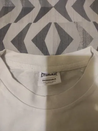 Camiseta Everlast Blanca Bershka