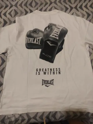 Camiseta Everlast Blanca Bershka