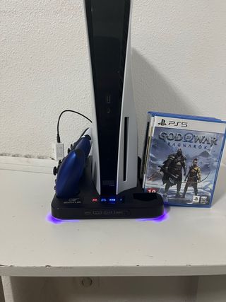Consola PS5 con accesorios