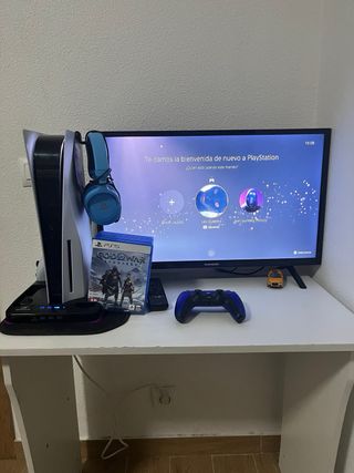 Consola PS5 con accesorios
