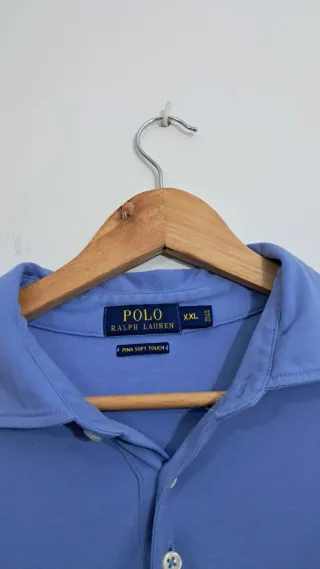 Polo Ralph Lauren Oversized Azul Claro Soft Touch