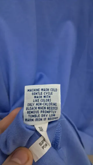 Polo Ralph Lauren Oversized Azul Claro Soft Touch