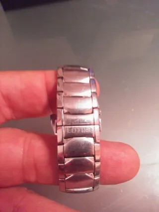 Reloj Lotus Mujer Marrón y Plateado