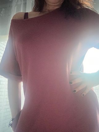 Vestido piqué con bolsillos Talla M