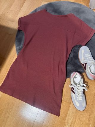 Vestido piqué con bolsillos Talla M