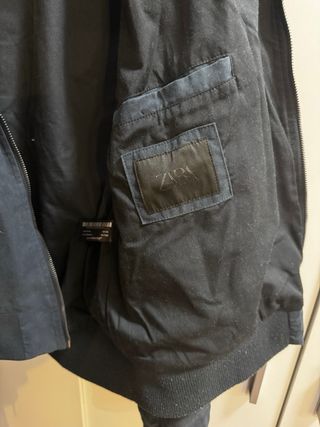 Cazadora Bomber Zara Negra