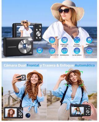 Cámara Digital 4K 64MP SIN ABRIR