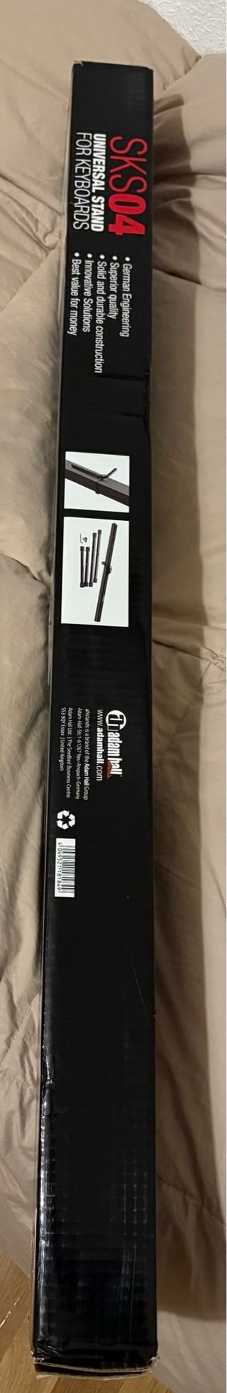 Adam Hall SKS 04 Soporte Teclado Negro