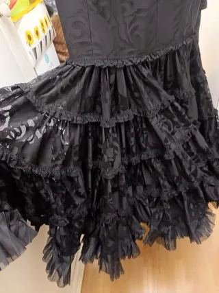 Traje Flamenca Negro