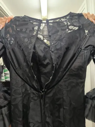 Traje Flamenca Negro