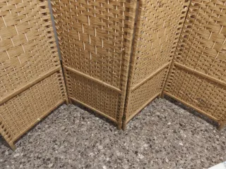 Biombo separador de ambientes tejido