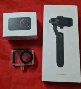 Cámara Xiaomi y Gimbal Negro