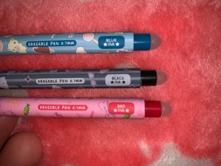 Set 3 penne cancellabili stile Legami