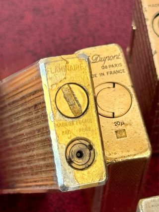 Lote de 5 encendedores vintage de lujo – Francia