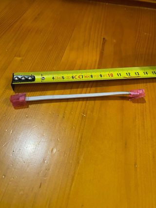 Bifurcador Teléfono RJ11 Blanco y Rosa