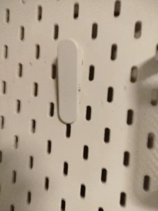 Tablero perforado Ikea blanco