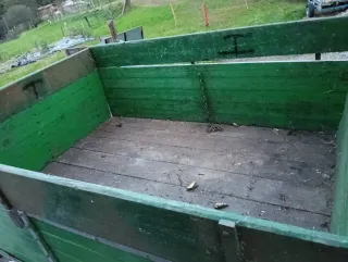 Remolque agrícola verde