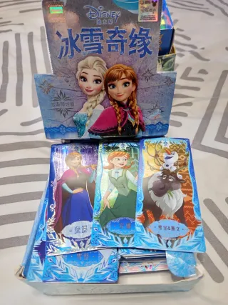Cartas coleccionables Frozen Disney