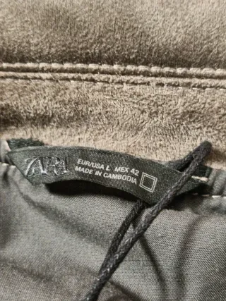 Chaqueta Zara hombre Talla L Verde Oliva