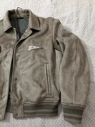 Chaqueta Zara hombre Talla L Verde Oliva