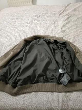 Chaqueta Zara hombre Talla L Verde Oliva