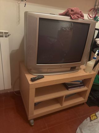 Televisor Sanyo Tubo Plata