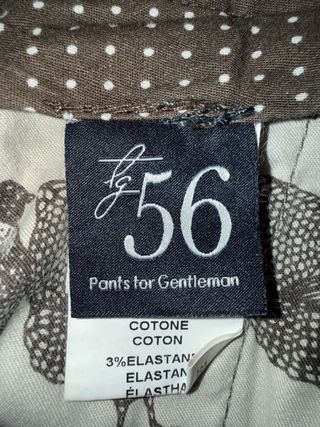 Pantalón AT.P.CO Gris Talla 56.