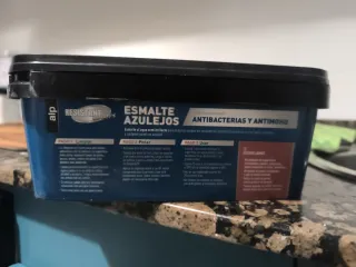 Esmalte para azulejos Gris Ceniza