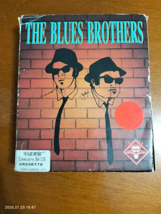 Gioco The Blues Brothers C64 Cassetta