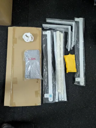 Barandilla de Cama Infantil Gris