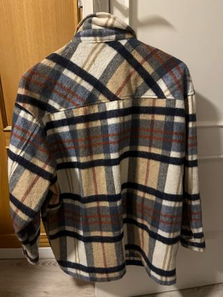 Chaqueta Zara Cuadros Mujer