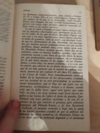 Libro historia de España.