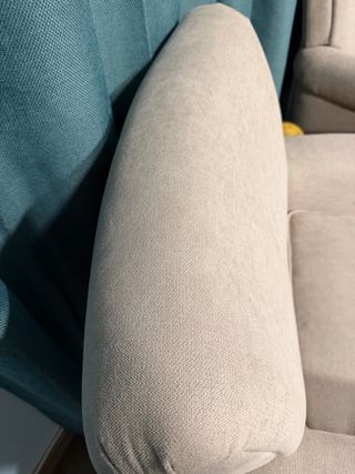 2 Sillones Beige Tela