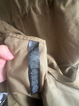 Parka ASOS verde militar