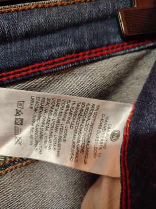 Pantalón vaquero mujer azul